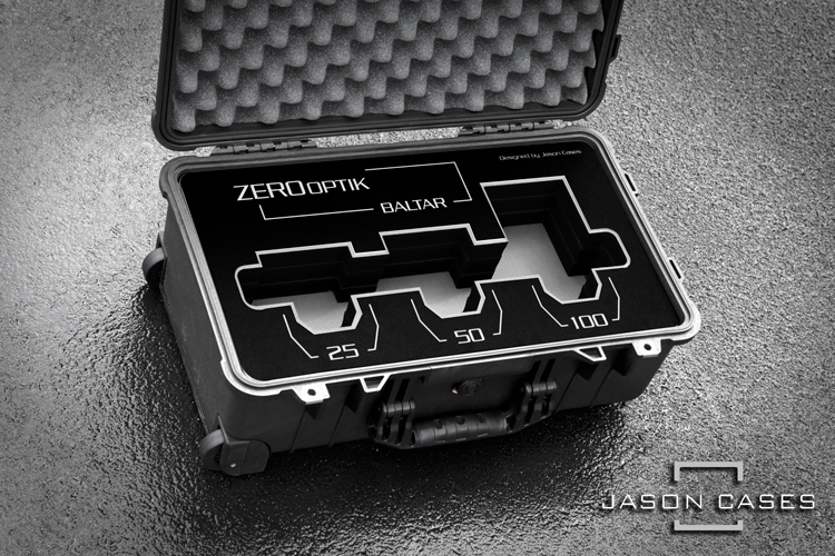 Jason Cases Zero Optik Baltar 3-lens case (COMPACT)