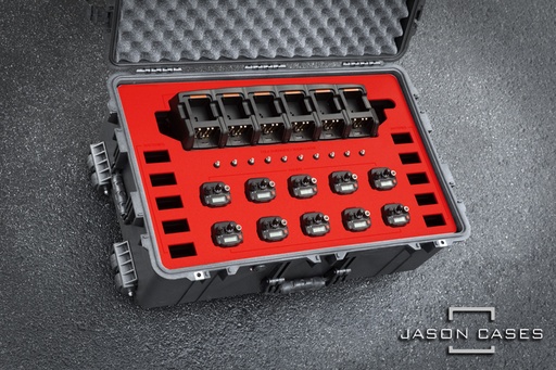 [HRXL185FR] Jason Cases Harris XL-185P Radio and Charger case