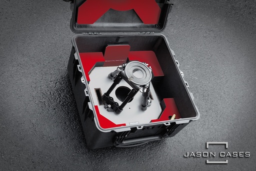 [PAHHMFR] Jason Cases Proaim Heavy-Duty Cinema Hi-Hat with Octagonal Board Case