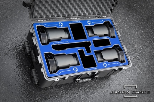 [PTM4K30XC4BU] Jason Cases PTZ Optics Move 4K 30x Robos 4-Camera Case