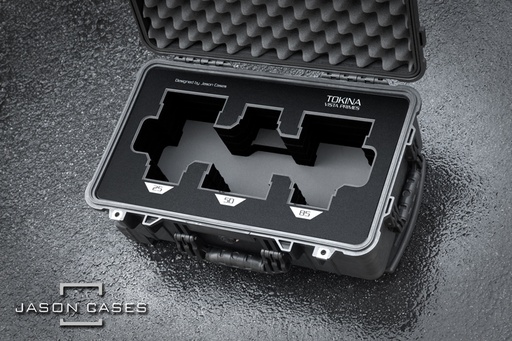 [TKVISTAKITCBK] Jason Cases Tokina Vista Primes "Kit C" lens case