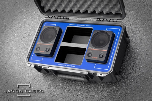 [FX6301DBU] Fostex 6301 Dual Monitors Case