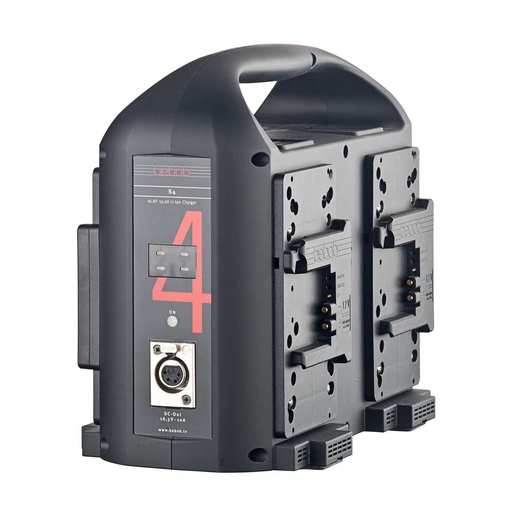[BS4] Bebob BS4 4-channel B-Mount® simult. Charger m. 165W DC-Outp.