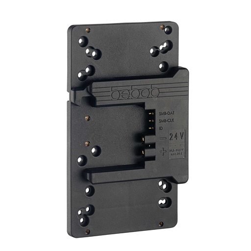 [BMM24] Bebob BMM24 B-Mount® Plate. Male 28.8V (Camera Side)