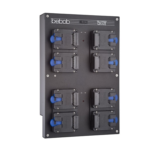 [VGN8micro] Bebob VGN8micro 8-Channel micro V-Mount simult. Wall-Mount Charger