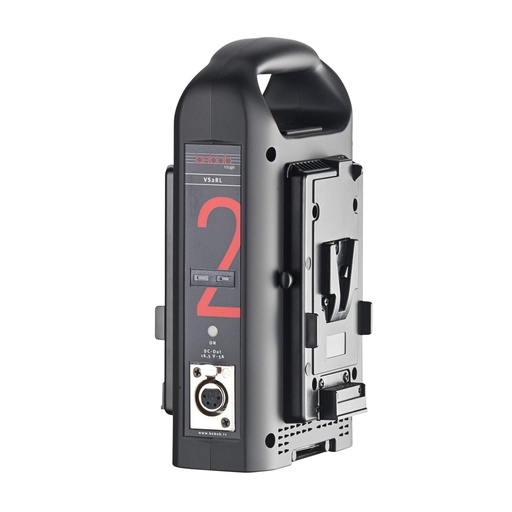 [VS2-RL] Bebob VS2-RL 2-Channel V-Mount Simult. Charger w. 82W DC-Out