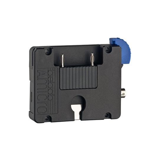 [AMMmicro-HR4-USB-C] Bebob AMM-MICRO-HR4-USB/C Amicro Battery Plate w. Hirose 4pin and USB(C)
