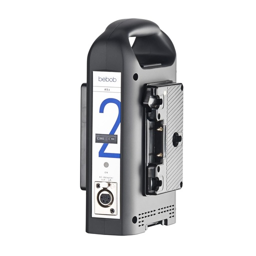 [AS2] Bebob AS2 2-Channel Snap-On Simult. Charger w. 75W DC-Out
