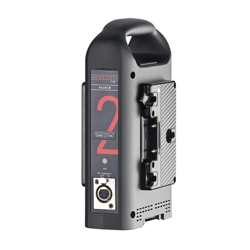 [AS2-RL] Bebob AS2-RL 2-Channel Snap-On Simult. Charger w. 75W DC-Out