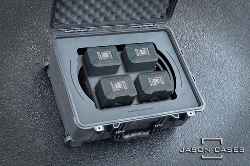 [AB26VLP4PL] Jason Cases Anton Bauer Dionic 26V with LP4 Charger case