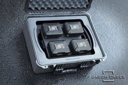 [ABDXT90LP4PL] Jason Cases Anton Bauer Dionic XT 90 and LP4 Charger case