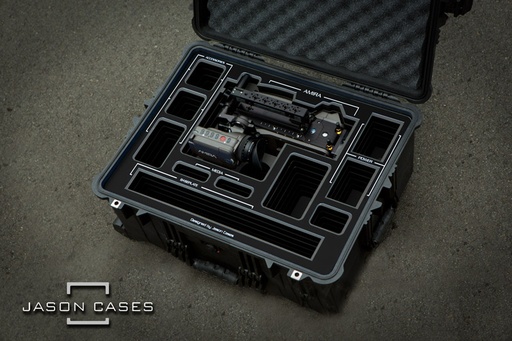 [ARAMIRABK] Jason Cases Arri Amira case (BLACK overlay)