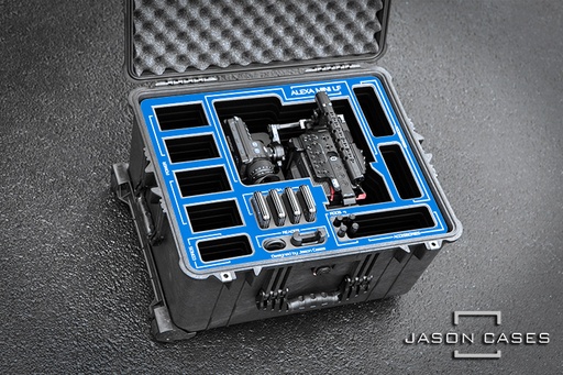 [ARAXMNLFTBU] Jason Cases Arri Alexa Mini LF case (Tilta plates)