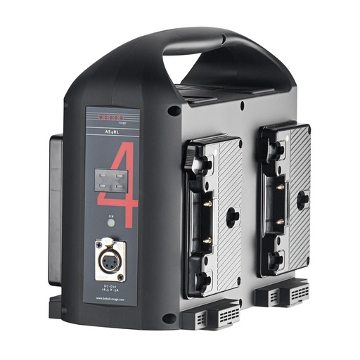 [AS4-RL] Bebob AS4-RL 4-Channel Snap-On Simult. Charger w. 75W DC-Out