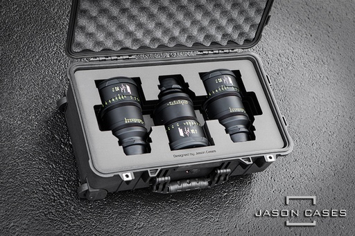 [ARSG3LPL] Jason Cases Arri Signature Primes 3-lens case (COMPACT)