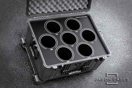 [ARSG7LBK] Jason Cases Arri Signature Primes 7-lens case