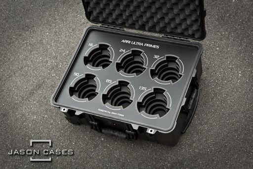 [ARULTRABK] Jason Cases Arri Ultra Prime 6-lens case