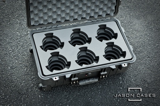 [ARULTRACPL] Jason Cases Arri Ultra Prime 6-lens case (COMPACT)