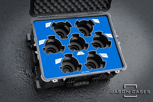 [ARUTLDSCBU] Jason Cases Arri Ultra Prime LDS 6-lens case (COMPACT)