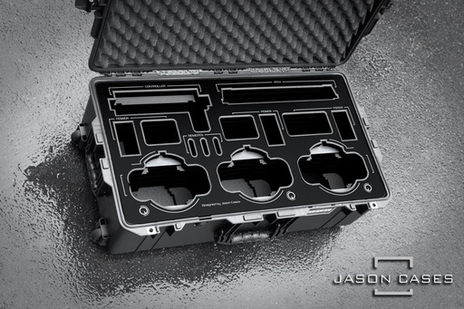 [BDP100C3BK] Jason Cases BirdDog P100 Robos 3-Camera Case