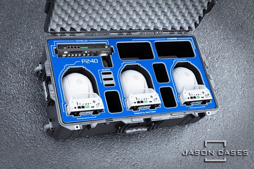 [BDP240C3BU] Jason Cases BirdDog P240 Robos 3-Camera Case