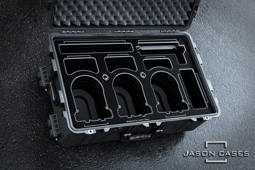 [BDP400C3CNBK] Jason Cases BirdDog P400 Robos 3-Camera and Controller Case