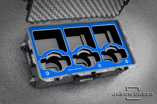 [BDX120C3NCBU] Jason Cases BirdDog X120 Robos 3-Camera Case