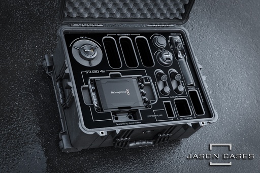 [BMST4KBK] Jason Cases Blackmagic Studio Camera 4K case