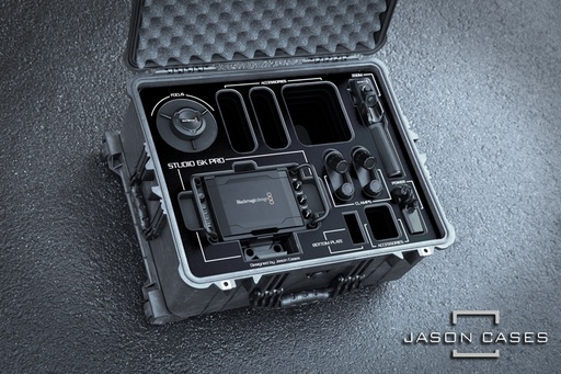 [BMST6KBK] Jason Cases Blackmagic Studio Camera 6K Pro case