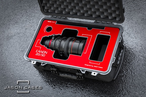 [CA2050RE] Jason Cases Canon CN-E 20-50mm T2.4 Cinema Zoom Lens Case