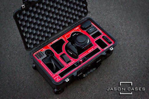 [CAC300RE] Jason Cases Canon C300 case (Red Overlay)