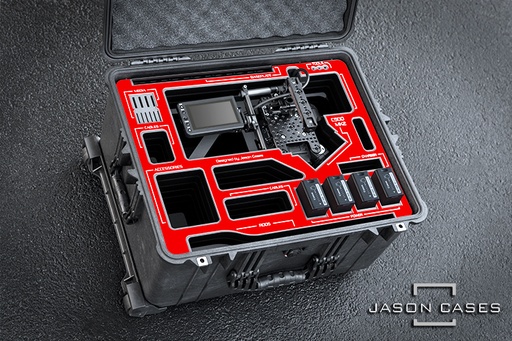 [CAC500K2WRE] Jason Cases Canon C500 Mark II case (Wooden Camera plates)
