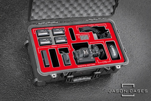 [CAC70CRE] Jason Cases Canon C70 case