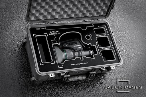 [CAKJ20BK] Jason Cases Canon KJ20x8.2B Zoom Lens Case