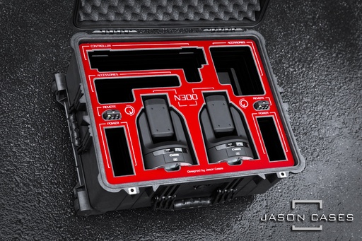 [CAN300DRE] Jason Cases Canon CR-N300 Robos and IP100 Controller Case