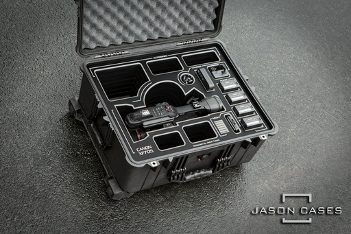 [CAXF705BK] Jason Cases Canon XF705 Case (BLACK overlay)