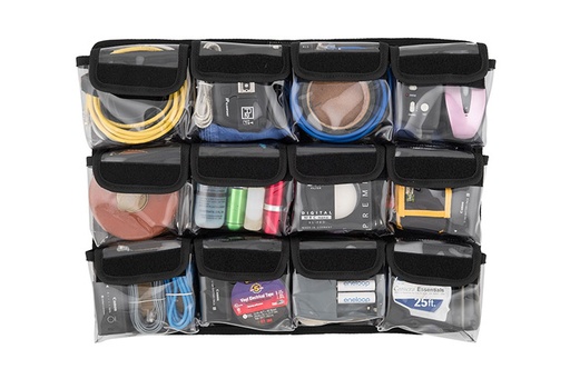 [CE1600LO] Jason Cases Pelican 1600 / 1610 / 1620 Lid Organizer (12 pockets)