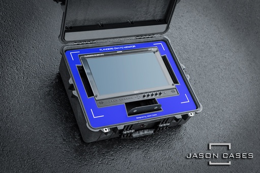 [FLDM170BU] Jason Cases Flanders DM170 Monitor Case (BLUE overlay)