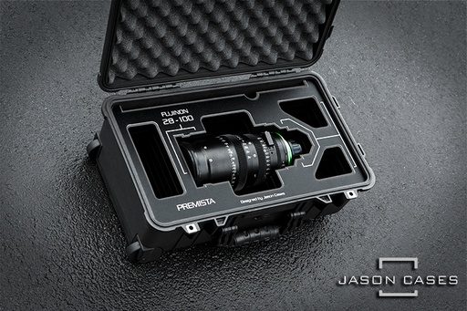 [FU28100BK] Jason Cases Fujinon Premista 28-100mm Lens Case with Black overlay