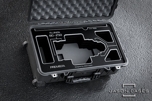 [FU80250BK] Jason Cases Fujinon Premista 80-250mm Lens Case with Black overlay
