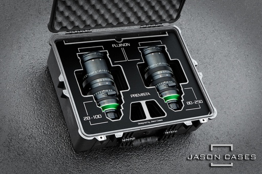 [FUPRDUALBK] Jason Cases Fujinon Premista 28-100mm and 80-250mm Lens Case