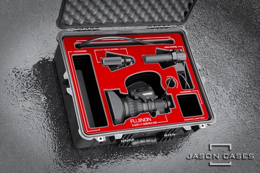 [FUZA22RE] Jason Cases Fujinon ZA22X7.6 BERM-M6 Lens Case