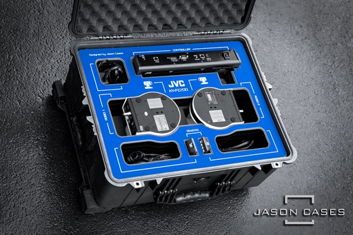 [JVPZ200BU] Jason Cases JVC KY-PZ200 Robos and RM-LP100 Controller Case