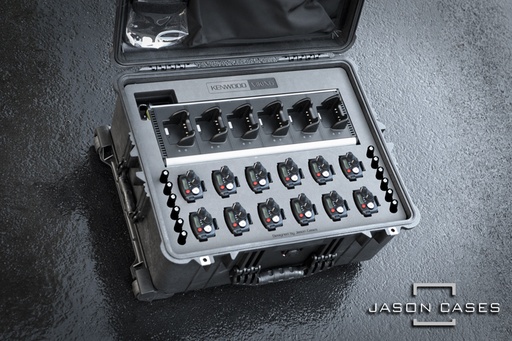 [KEVP600PL] Jason Cases Kenwood Viking VP600 Radio and Charger case