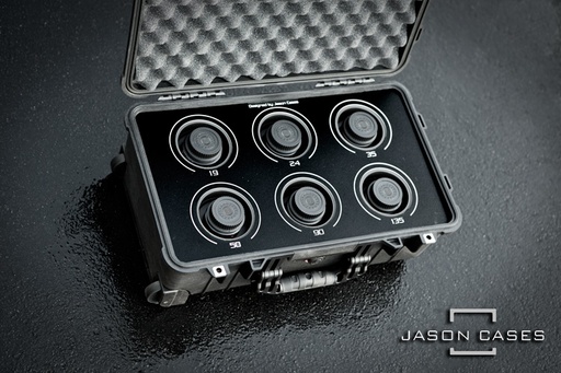 [LCR6LBK] Jason Cases Leica R 6-lens case