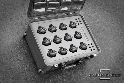 [MOAPX6000PL] Jason Cases Motorola APX 6000 12-Radio case