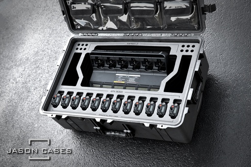 [MOAPX8000C12RPL] Jason Cases Motorola APX 8000 12-Radio and Charger case