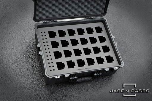 [MOCP2R24PL] Jason Cases Motorola CP200 24-Radio case