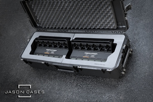 [MOIMPRESDPL] Jason Cases Motorola Impres 2 Multi-Unit 6-bank Dual Charger case