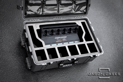 [MOIMPRESPL] Jason Cases Motorola Impres 2 Multi-Unit 6-bank Charger case